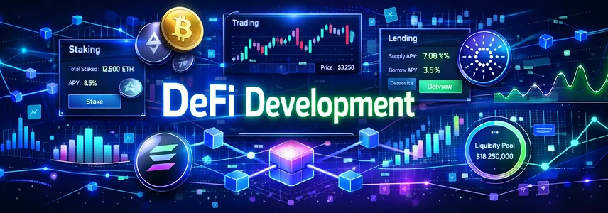 decentralized finance (DeFi) solutions
